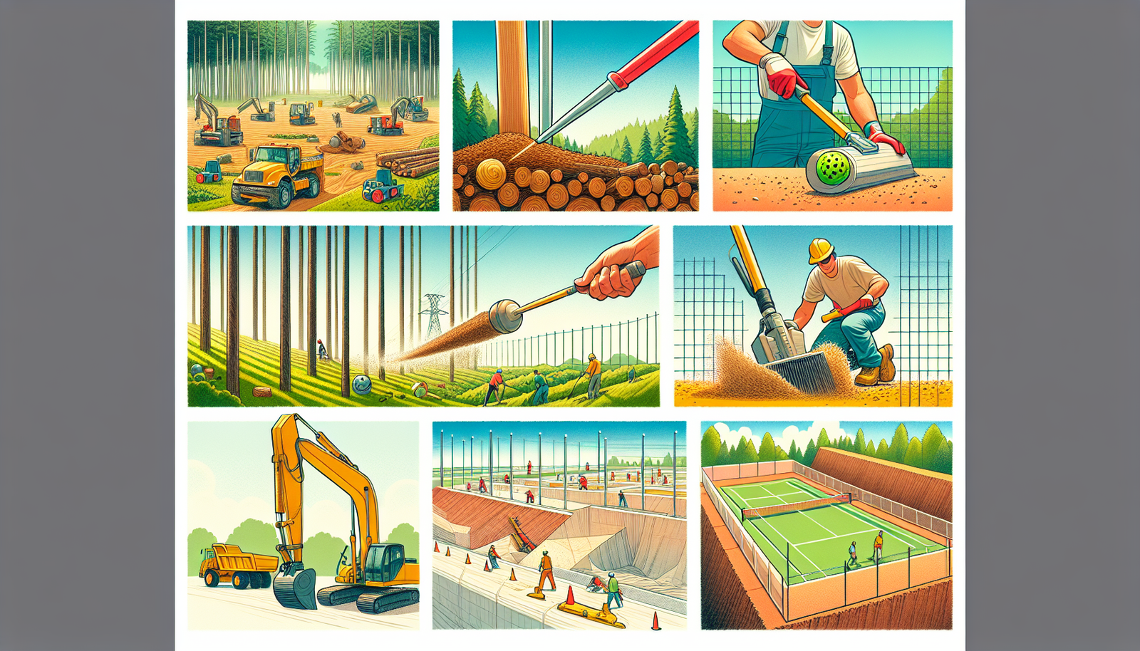 From Land Clearing to Pickleball Courts: Unleashing the Power of Precision with Our Earthworks Services! img bykcwzdkbs5par7r7d3vopl9