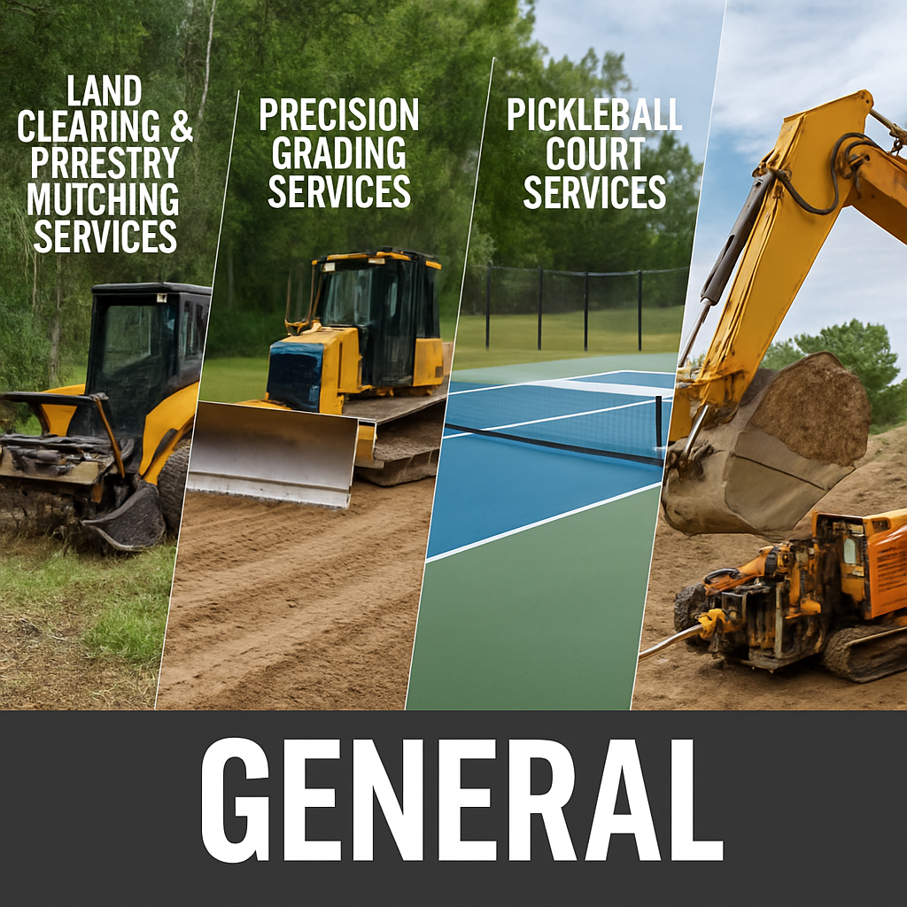 “Transform Your Land with Expert Land Clearing, Precision Grading, Pickleball Courts & Directional Drilling Services!” openai 6a6b198bbaf65 1