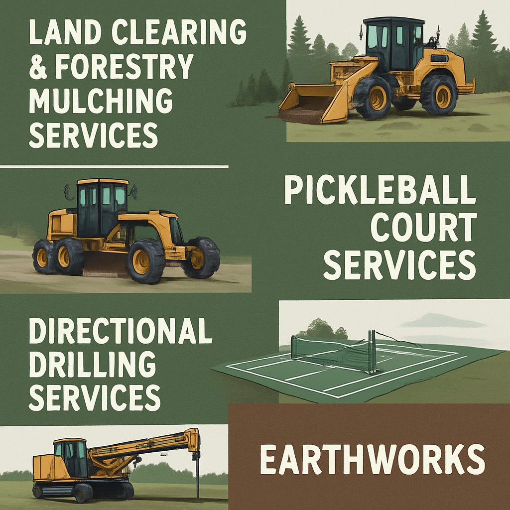 Transform Your Land with Expert Land Clearing, Precision Grading, Pickleball Courts & Directional Drilling Services openai 6a71cce15f9a0 1